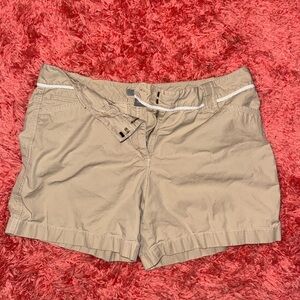 Ann Taylor Beige Women's Cargo Shorts